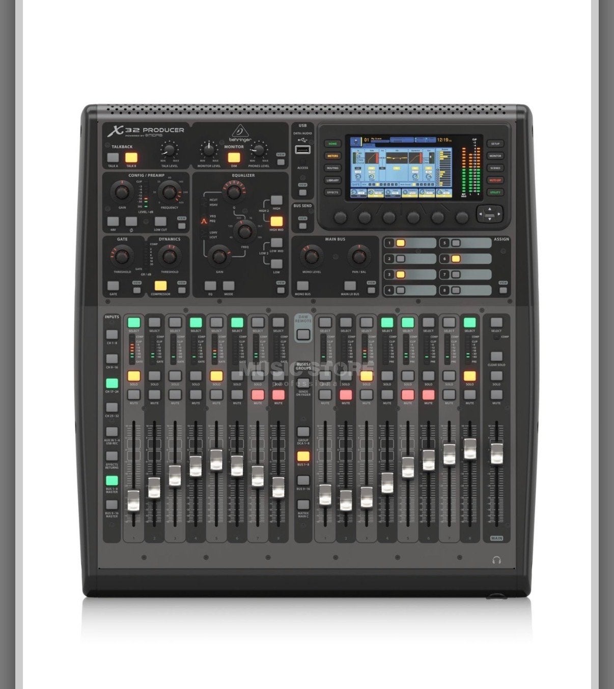 Behringer X32 Producer Digitale Mixer - Zo goed als nieuw, Ophalen, Zo goed als nieuw, 20 kanalen of meer, Microfooningang