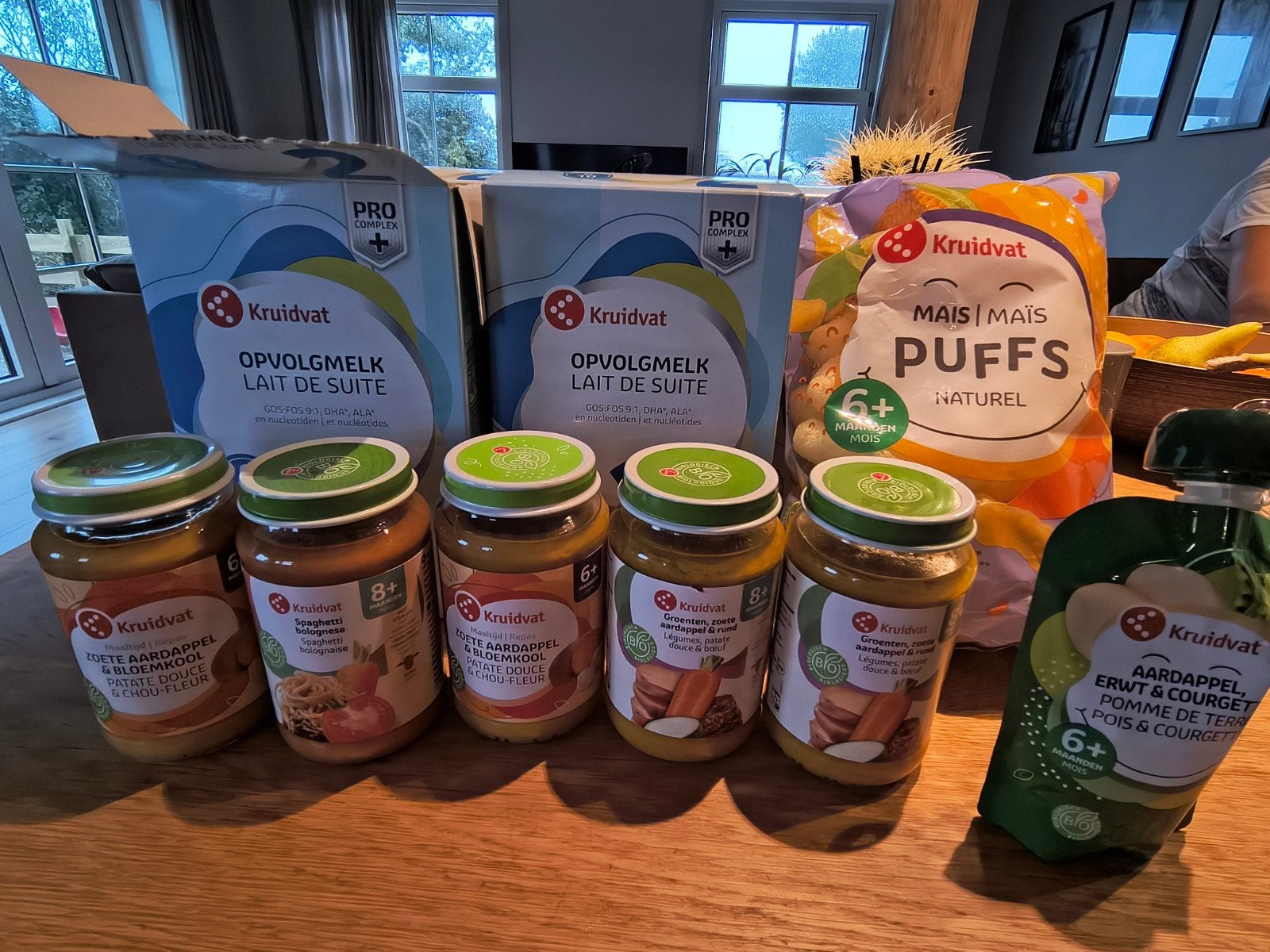 Opvolgmelk 2 + potjes, en maïspuff, Ophalen of Verzenden, Nieuw, Overige typen