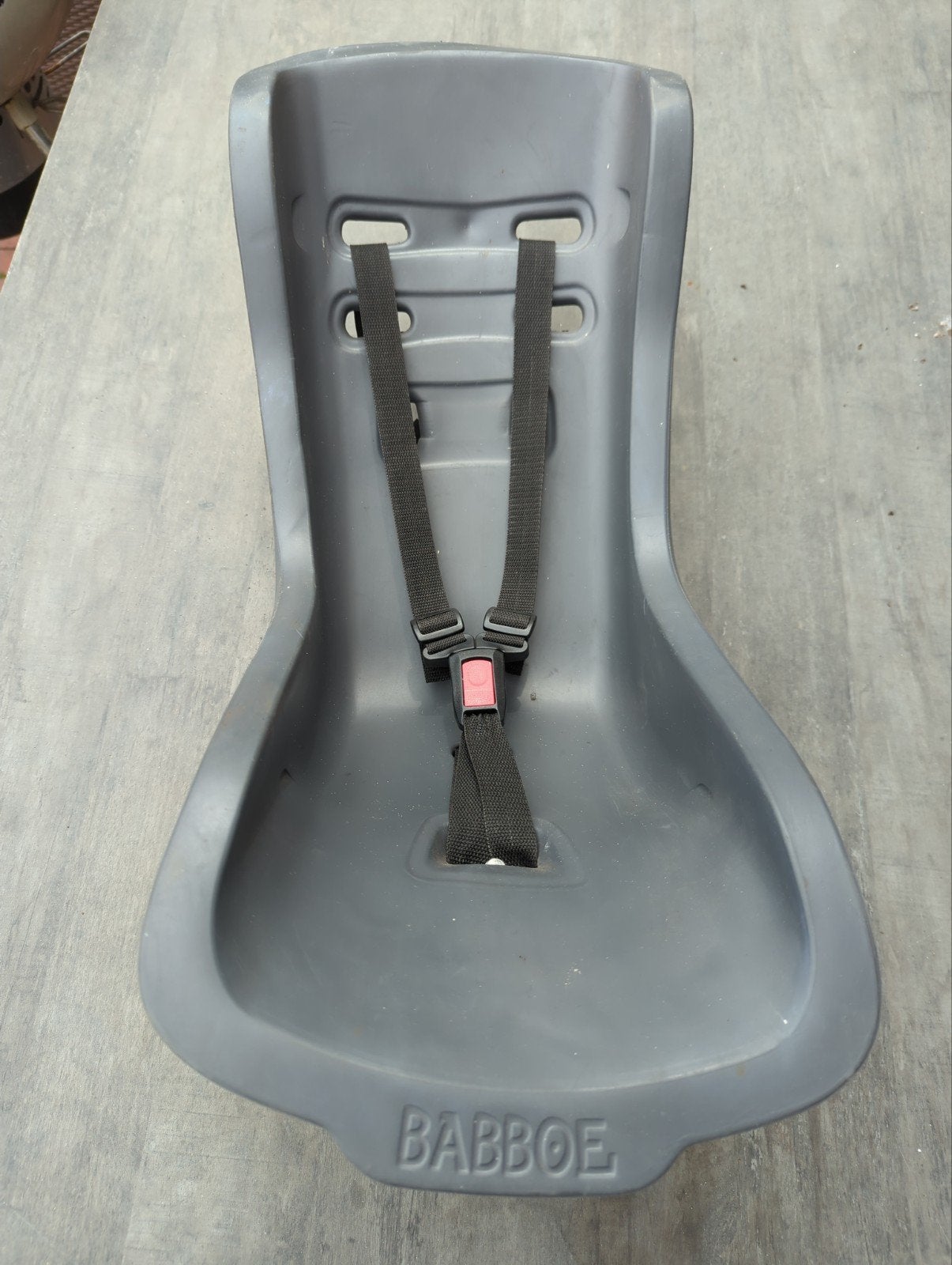 Babboe bakfiets zitje met gordel, Ophalen, Gebruikt, Babboe
