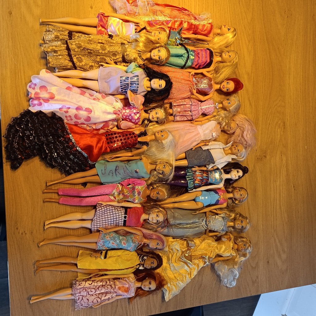 Mega groot Barbie set Original Mattel 21 poppen, Ophalen of Verzenden, Gebruikt, Pop