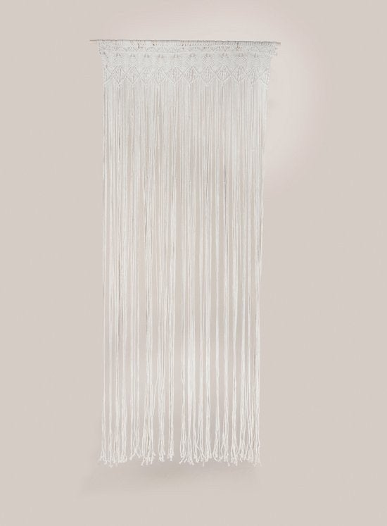 Twee Vliegengordijn - macramé - vliegengordijn, Ophalen, 50 tot 100 cm, Minder dan 100 cm