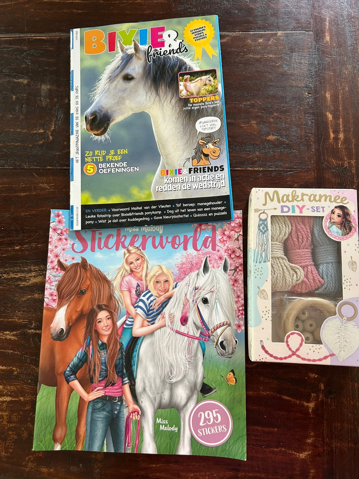 Gratis diy dromenvanger + stickerboek en bixie tijdschrift, Hobby en Vrije tijd, Ophalen, Nieuw, Knutselwerk