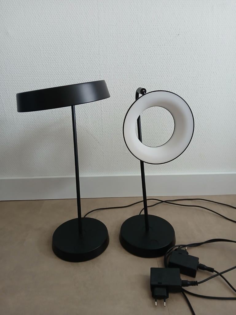 2x IKEA OBEGRÄNSAD feat Swedish House Mafia bureaulamp, Ophalen, Dimbaar, Bureaulamp, Zo goed als nieuw