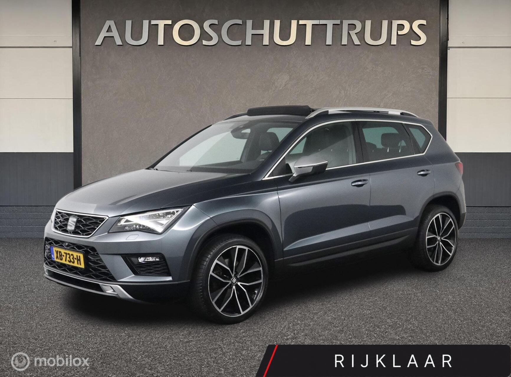 Seat Ateca 1.4 EcoTSI FR Business Intense DSG / PANO / LEDER, Auto's, Gebruikt, 4 cilinders, 150 pk, Ateca