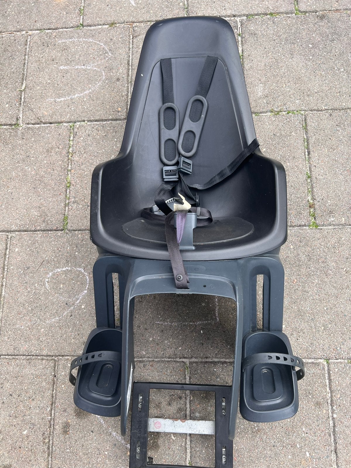 Bobike One Maxi fietsstoeltje achter – zwart, Fietsen en Brommers, Fietsaccessoires | Fietsstoeltjes, Ophalen, Gebruikt