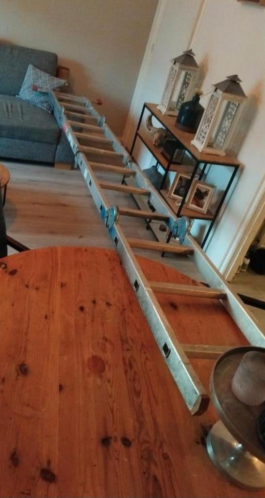Te koop Dubbele ladder, tweezijdig beklimbaar Hymer 6023 2x6, Doe-het-zelf en Verbouw, Ladders en Trappen, Ophalen, 4 meter of meer