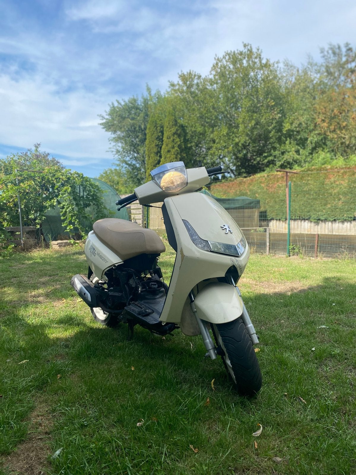 Peugeot Vivacity Scooter 4takt - Start alleen met kickstart, Fietsen en Brommers, Scooters | Peugeot, Ophalen, Gebruikt, Maximaal 45 km/u