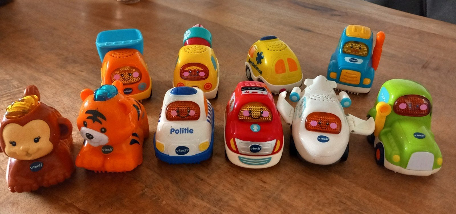 10 x toet toet auto's, Kinderen en Baby's, Speelgoed | Vtech, Ophalen of Verzenden
