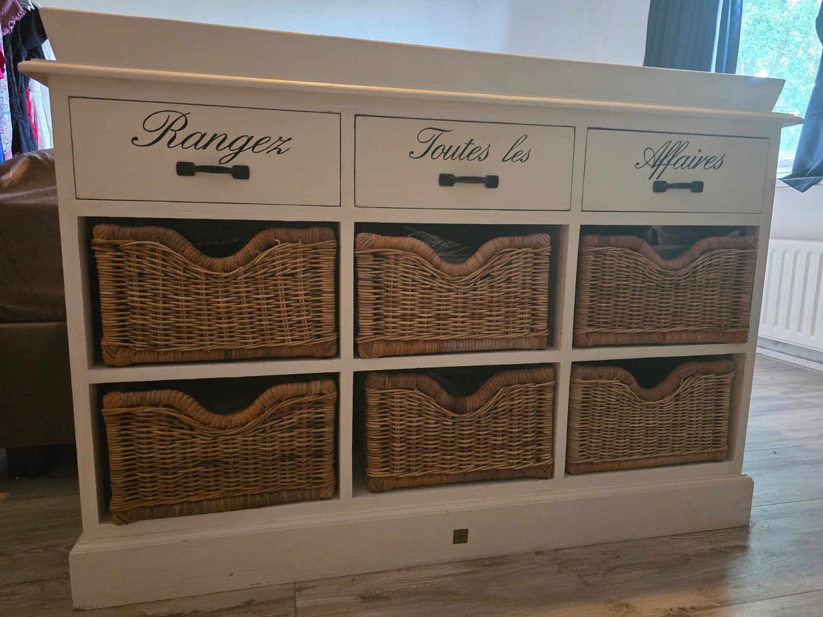 Riviera Maison Dressoir Rangez Toutes les Affaires, Ophalen, Overige materialen, 100 tot 150 cm, Zo goed als nieuw