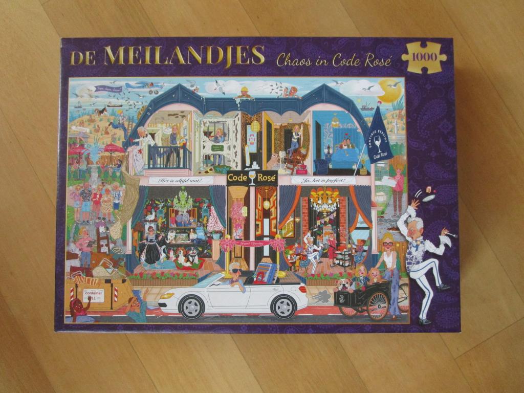 De Meilandjes - legpuzzel Chaos in Code Rosé - 1000 st., Ophalen of Verzenden, 500 t/m 1500 stukjes, Zo goed als nieuw, Legpuzzel