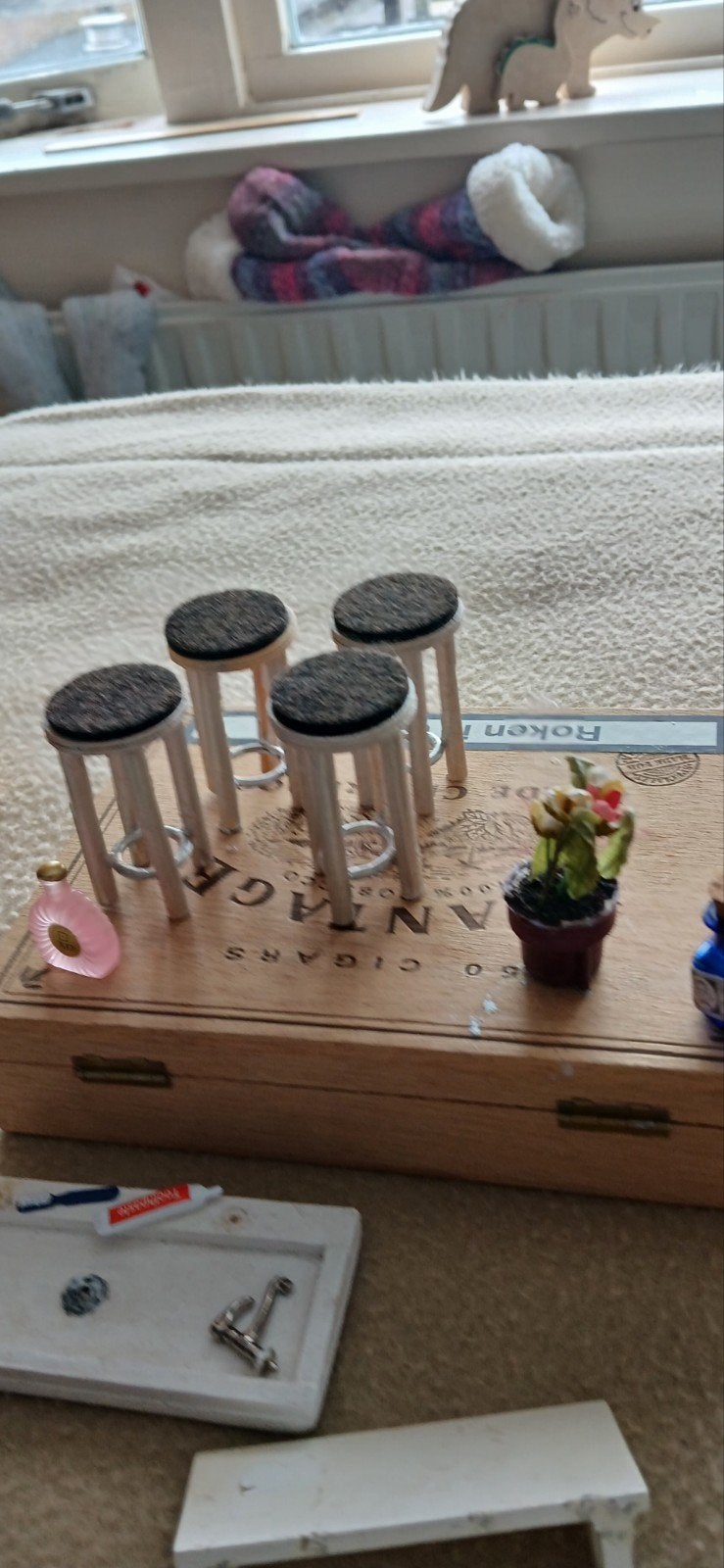 Reutter Porselein Miniatuur Servies, Ophalen of Verzenden, Zo goed als nieuw, Porselein, Beeldje(s)