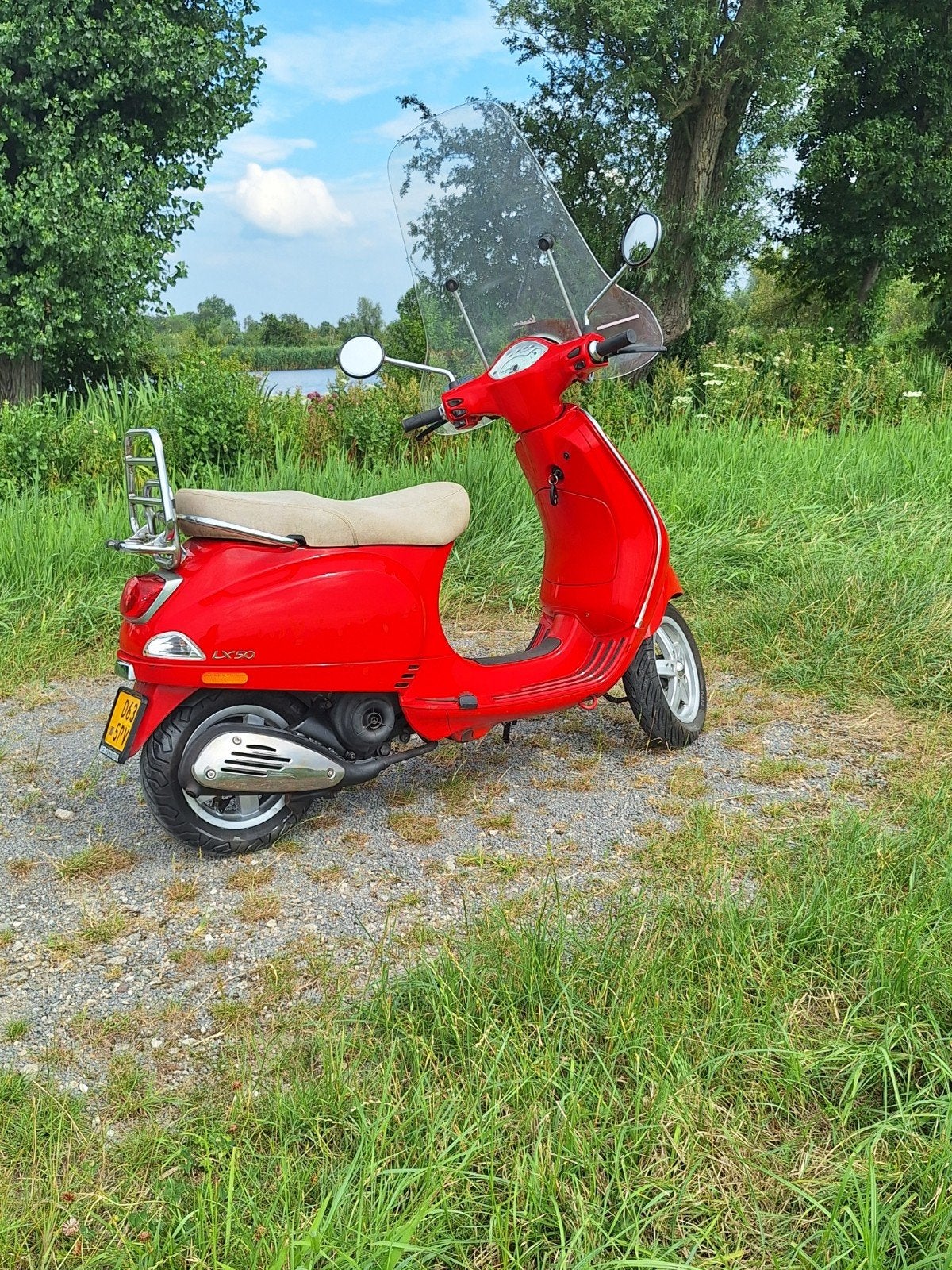 Vespa ix 50 bromscooter 2013, Fietsen en Brommers, Scooters | Vespa, Ophalen, Gebruikt, Benzine