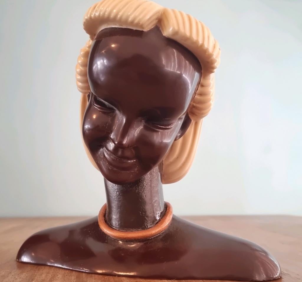 Aardewerk beeldje vintage, Antiek en Kunst, Ophalen