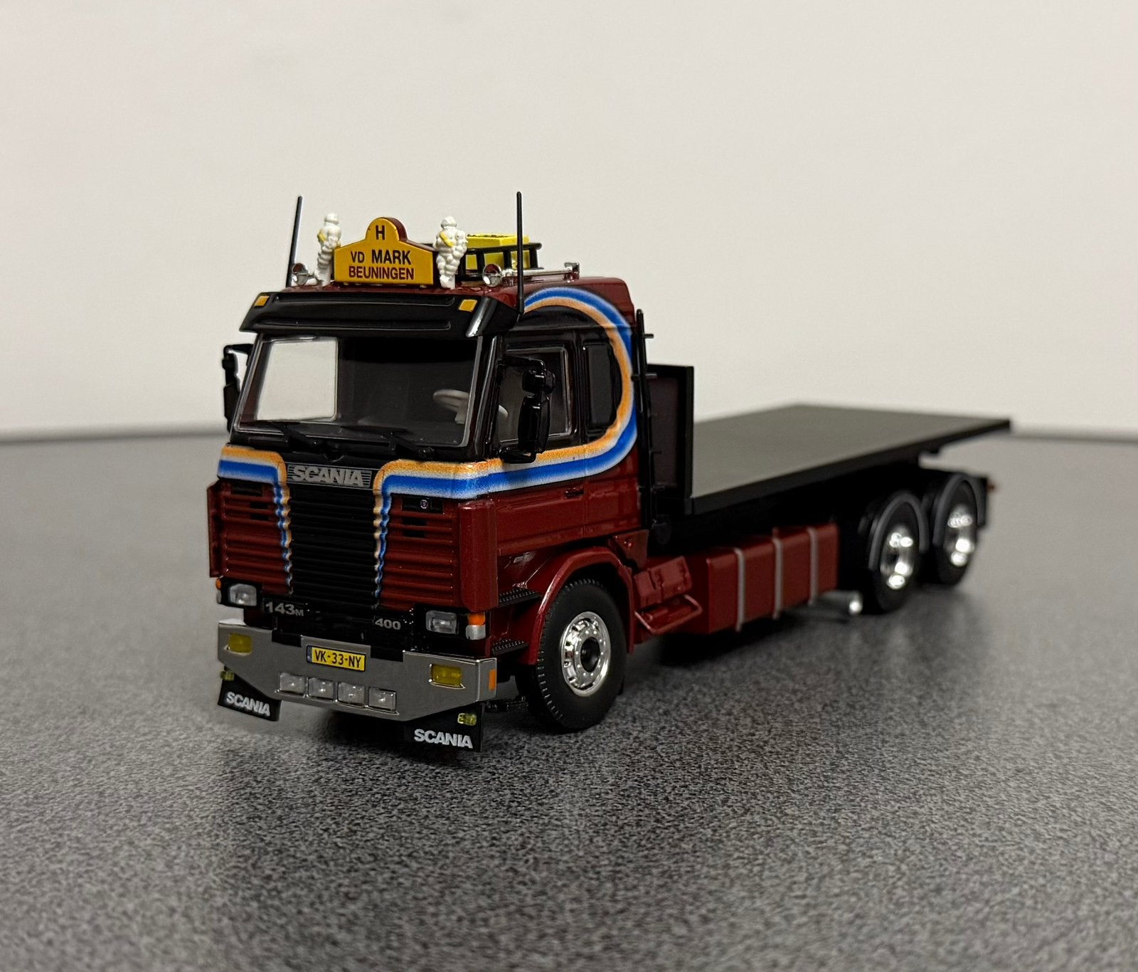 Tekno Patrick van der Mark, Hobby en Vrije tijd, Modelauto's | 1:50, Ophalen of Verzenden, Nieuw, Bus of Vrachtwagen, Tekno