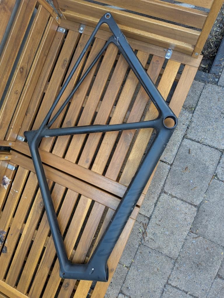 Canyon Ultimate CF SLX XL Carbon Fietsframe - Gebruikt, Fietsen en Brommers, Fietsonderdelen, Frame, Gebruikt, Canyon, Ophalen of Verzenden
