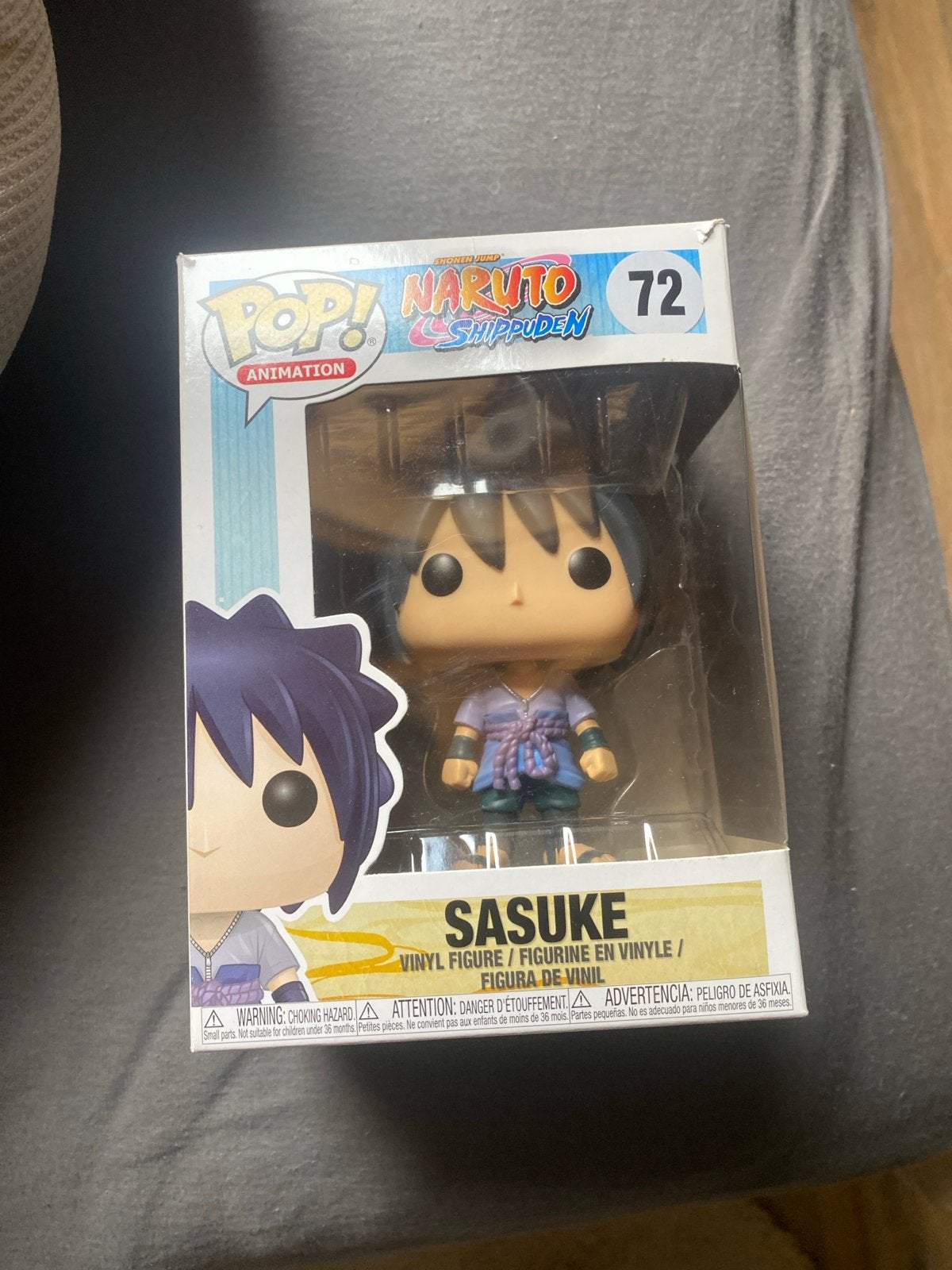 Funko Pop! Naruto Shippuden Sasuke #72, Ophalen of Verzenden, Nieuw