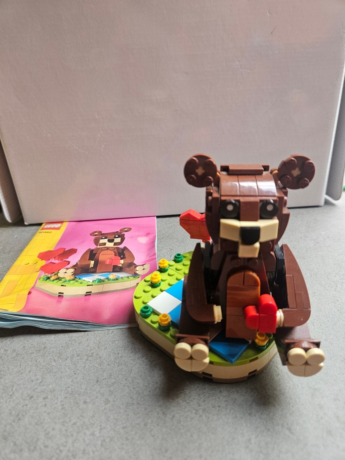 Lego Bruine Beer 40462 met hartje - Zo goed als nieuw, Ophalen of Verzenden, Zo goed als nieuw, Lego