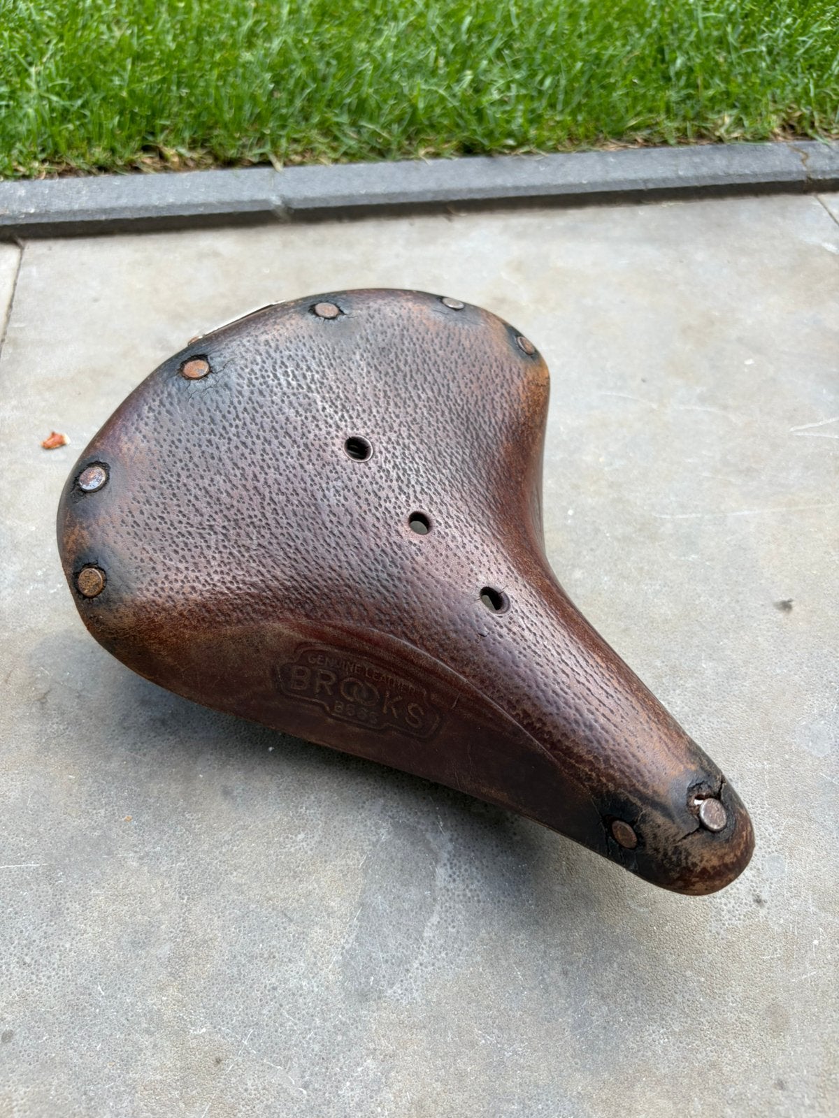 Brooks zadel B66s, Ophalen, Gebruikt, Zadel, Leer