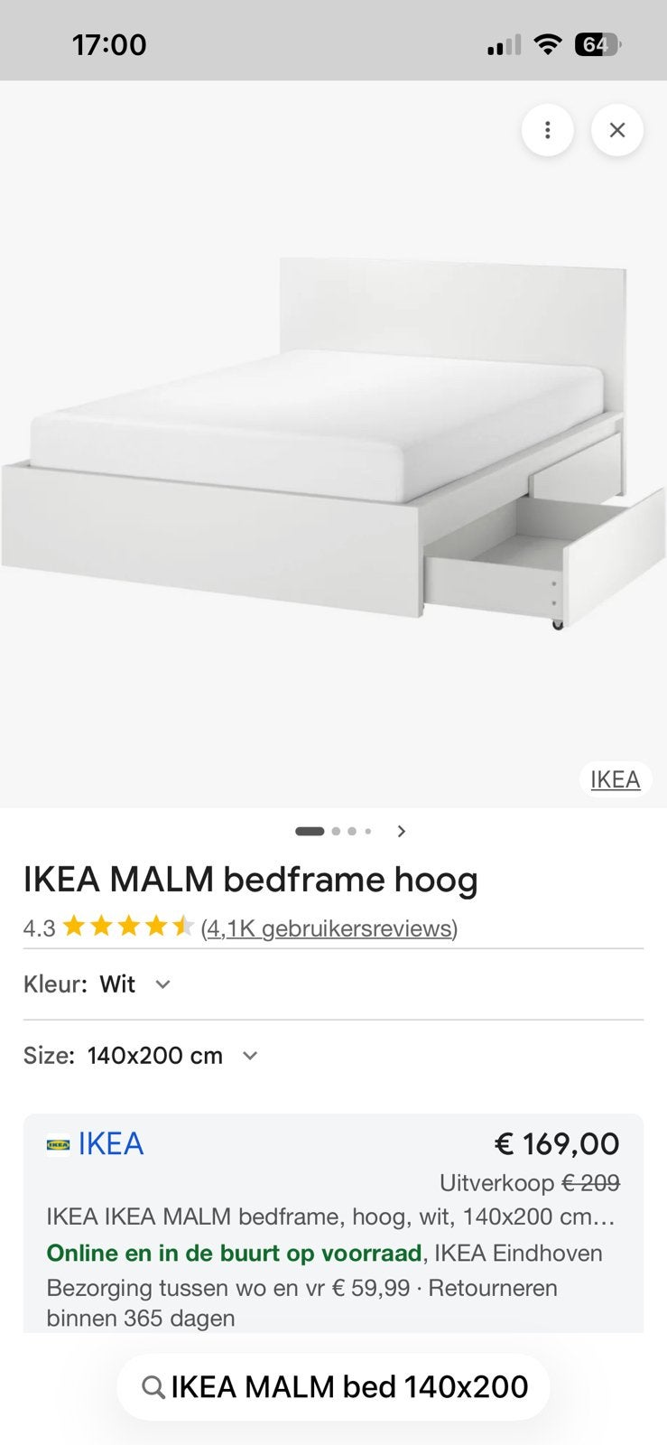 Bedombouw, Ophalen, Gebruikt, 100 tot 150 cm, Minder dan 100 cm