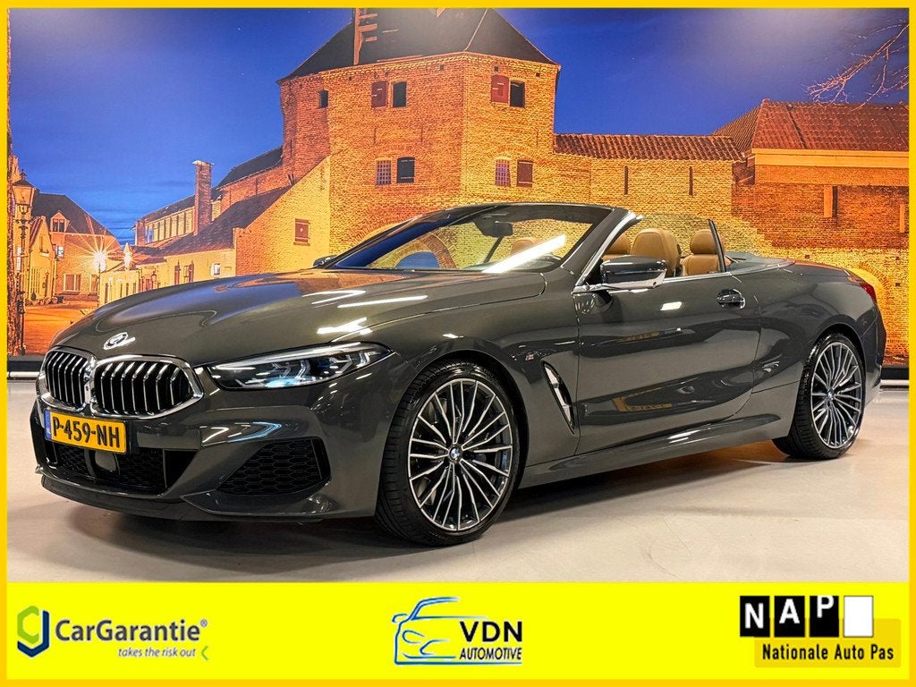 BMW 8-serie M850i xDrive High Executive Bowers&Wilkins Full, Auto's, BMW, Automaat, Gebruikt, Cabriolet, Vierwielaandrijving