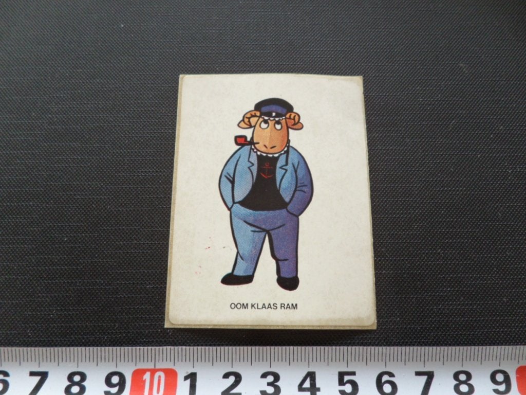 sticker strip flipje tiel - oom klaas ram, Ophalen, Zo goed als nieuw