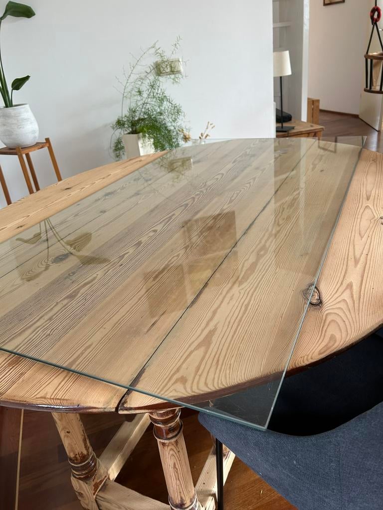 Glasplaat voor bureau of tafel, 100 tot 150 cm, Rechthoekig, 50 tot 100 cm, Ophalen of Verzenden