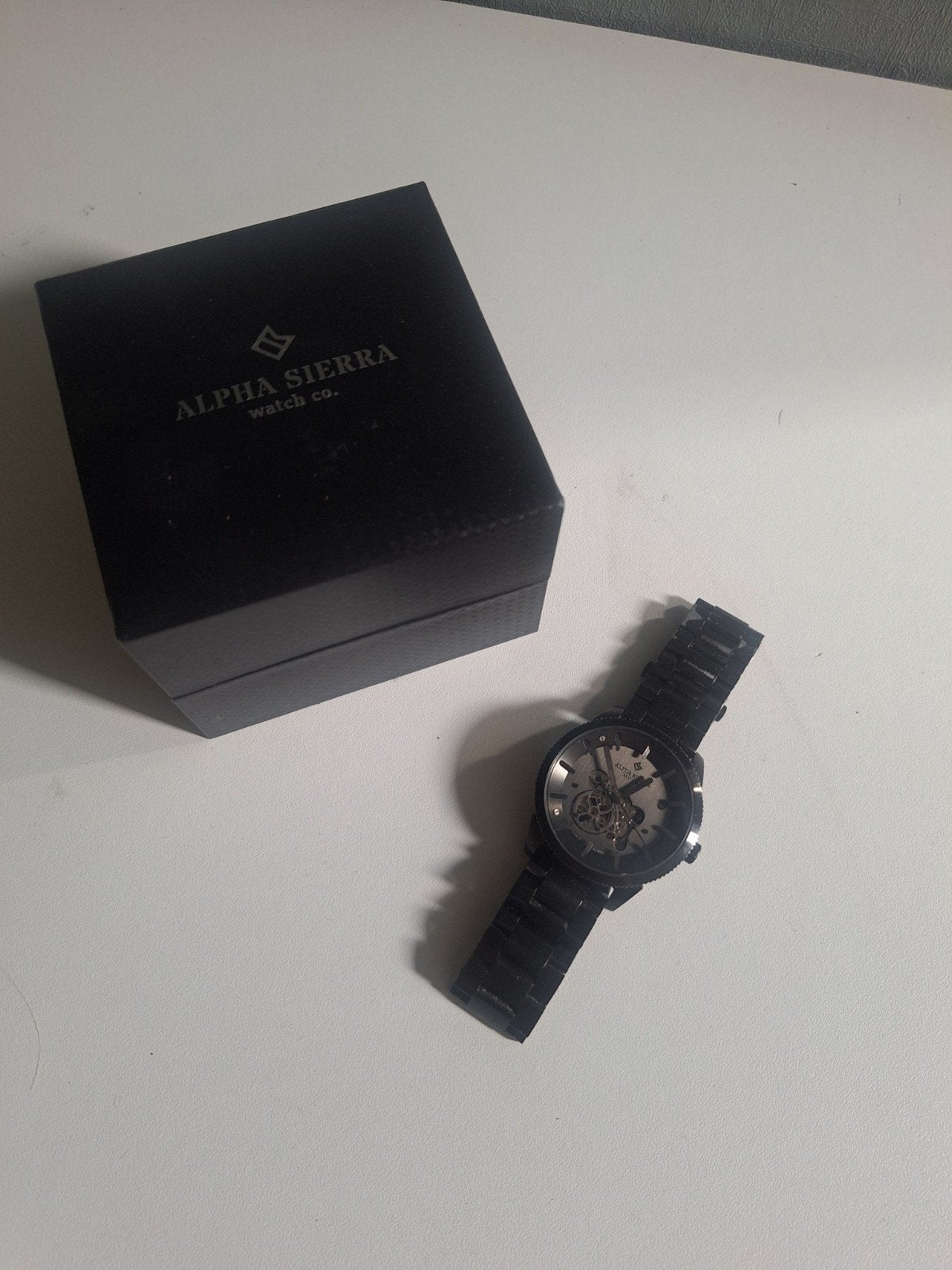 Alpha Sierra Heartbeat Herenhorloge, Overige merken, Staal, Gebruikt, Polshorloge