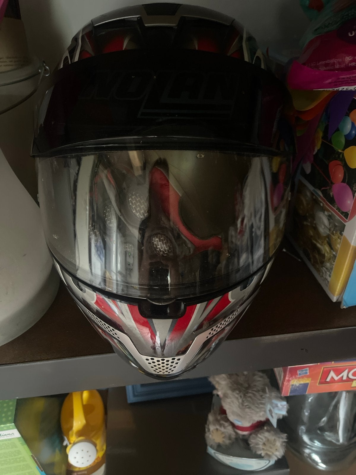 Gebruikte integraalhelm maat M - Nolan, Motoren, Kleding | Motorhelmen, Heren, Integraalhelm, M, Nolan, Tweedehands, Ophalen of Verzenden