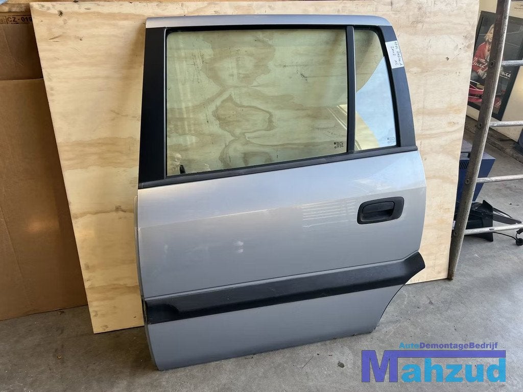 OPEL ZAFIRA A Grijs Links achter deur portier 1998-2005, Auto-onderdelen, Gebruikt, Deur, Opel Automobile GmbH, Ophalen of Verzenden
