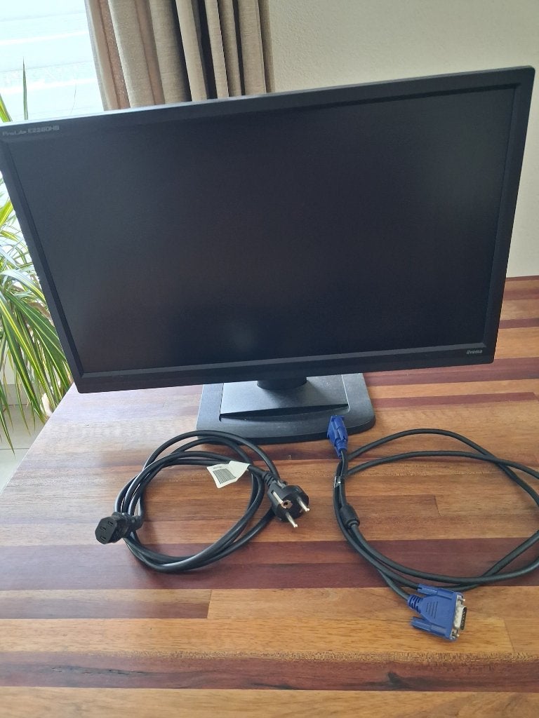 2 iiyama beeldschermen voor computers, Ophalen, HDMI, Overige typen, Onbekend