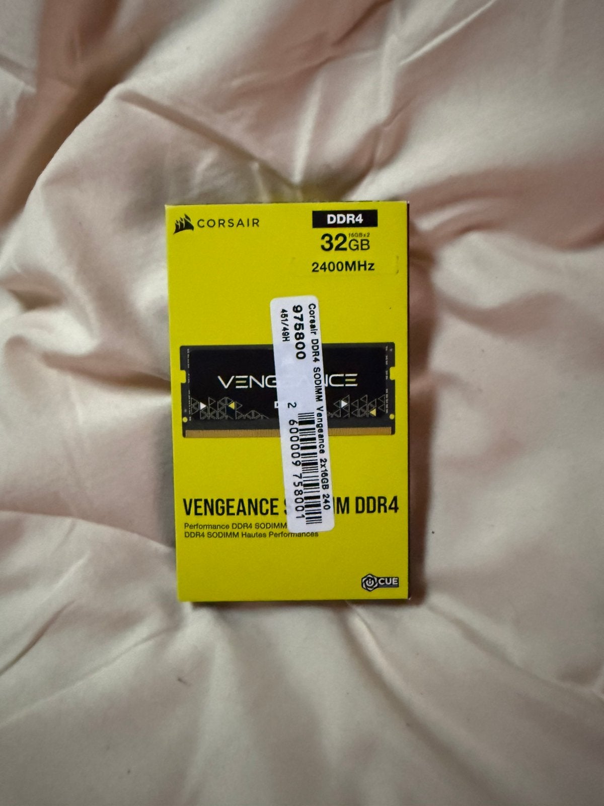 Corsair vengeance 32gb (2x16gb) sodimm kitje, Ophalen, 32 GB, DDR4, Zo goed als nieuw