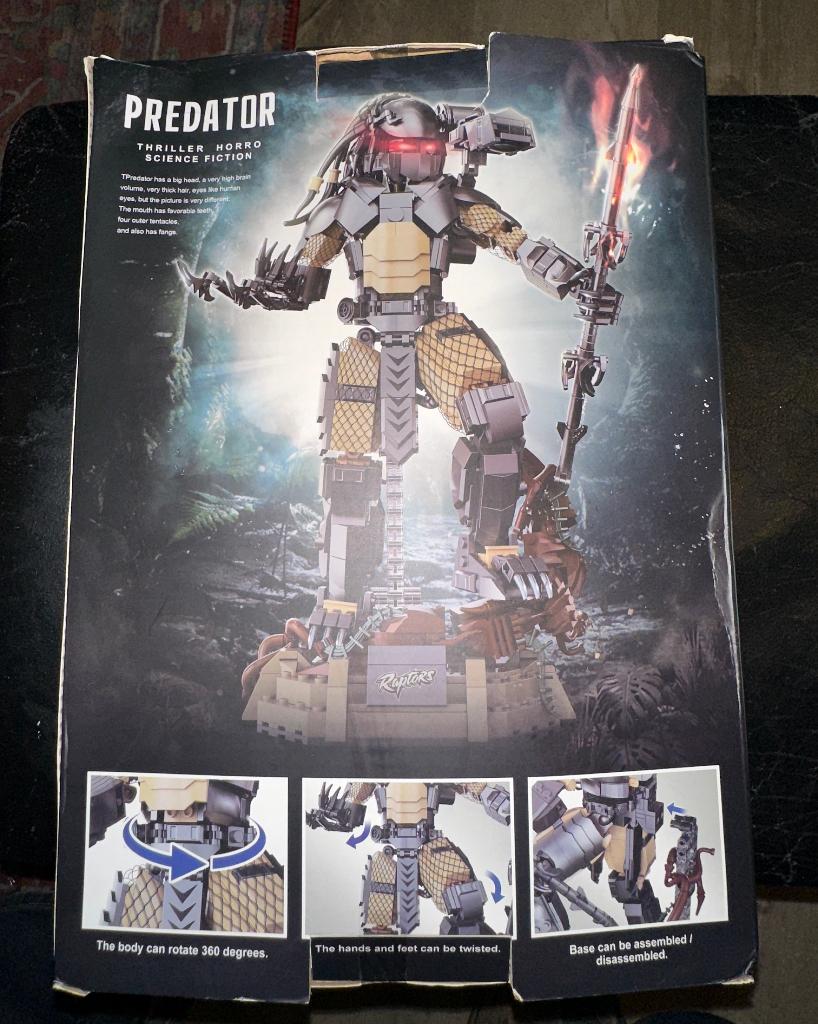 Predator-bouwset, geproduceerd door Raptors LEGO compatible., Ophalen, Nieuw, Overige merken