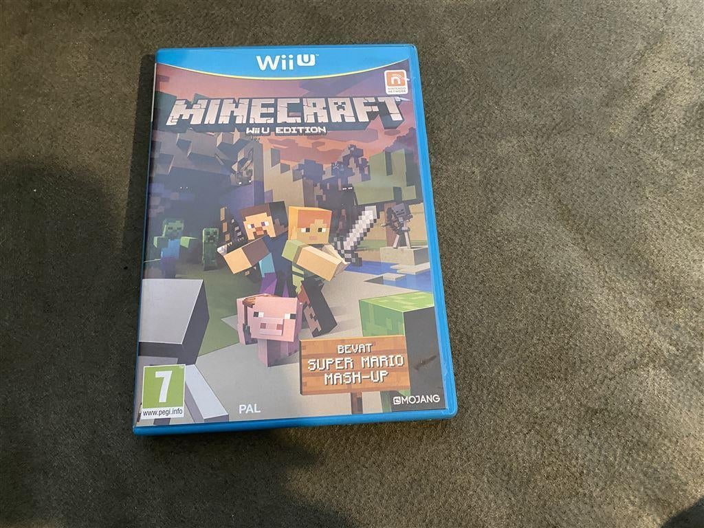 minecraft wii U edition [670], Spelcomputers en Games, Avontuur en Actie, Verzenden, 1 speler, Zo goed als nieuw