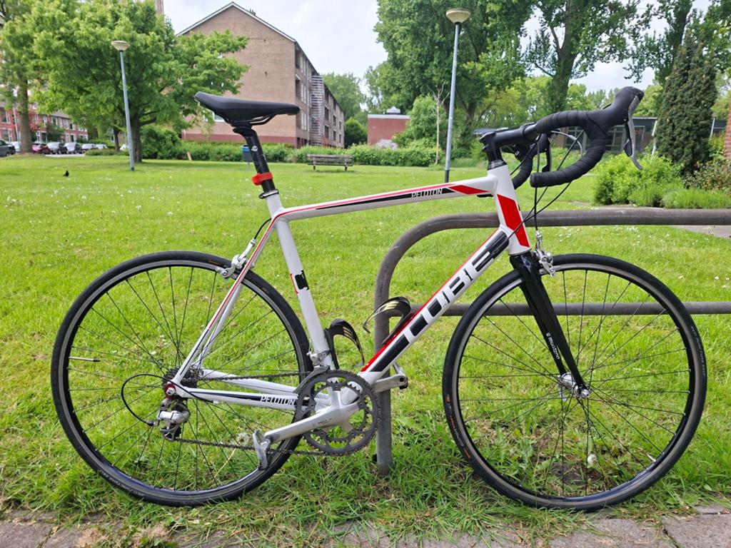 Cube Peloton Racefiets 58cm - Shimano Ultegra, 28 inch, Gebruikt, Aluminium, 15 tot 20 versnellingen