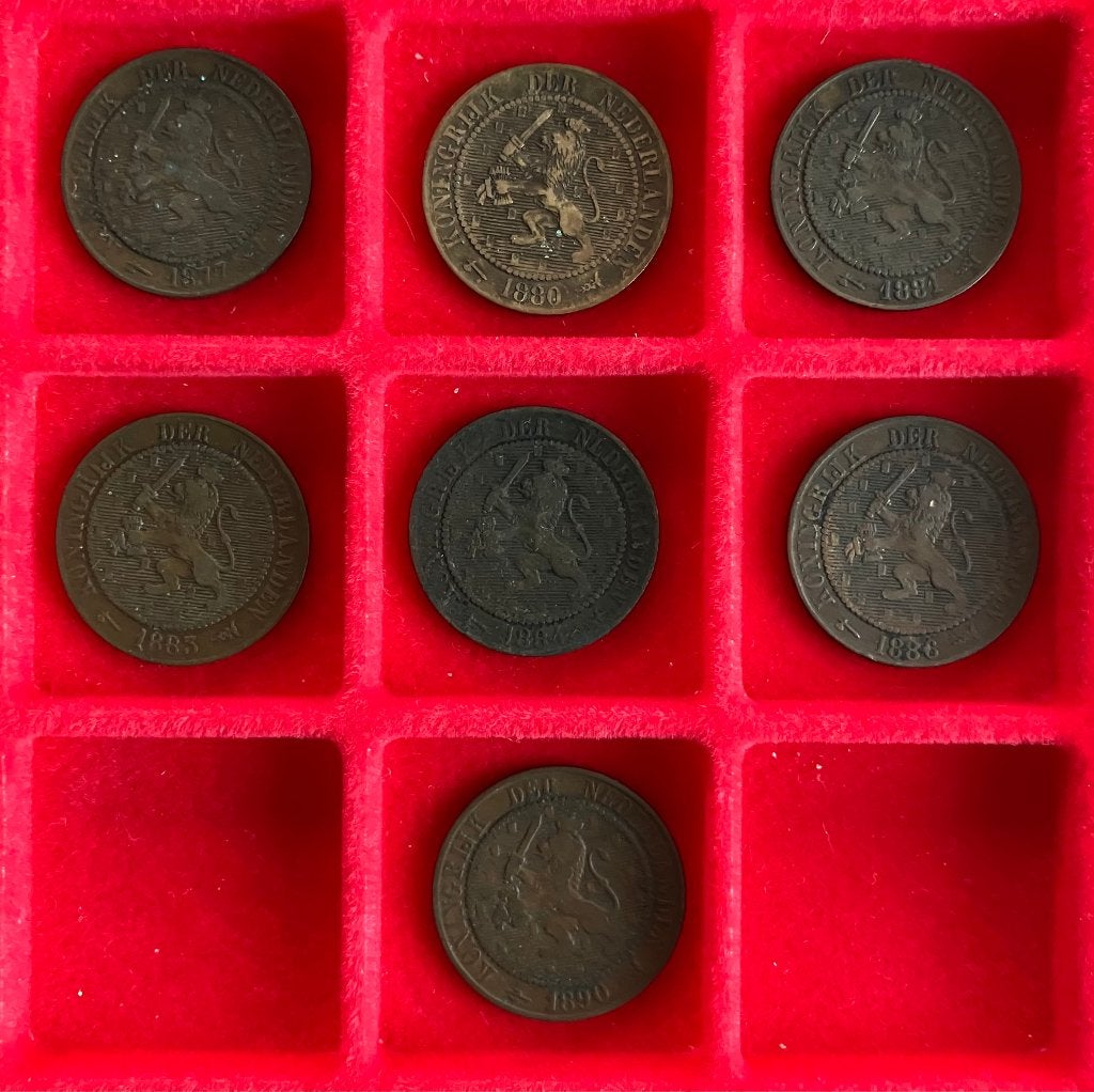 2,5 cent / halve stuiver Willem III, Postzegels en Munten, Ophalen, Koning Willem III, Overige waardes, Losse munt