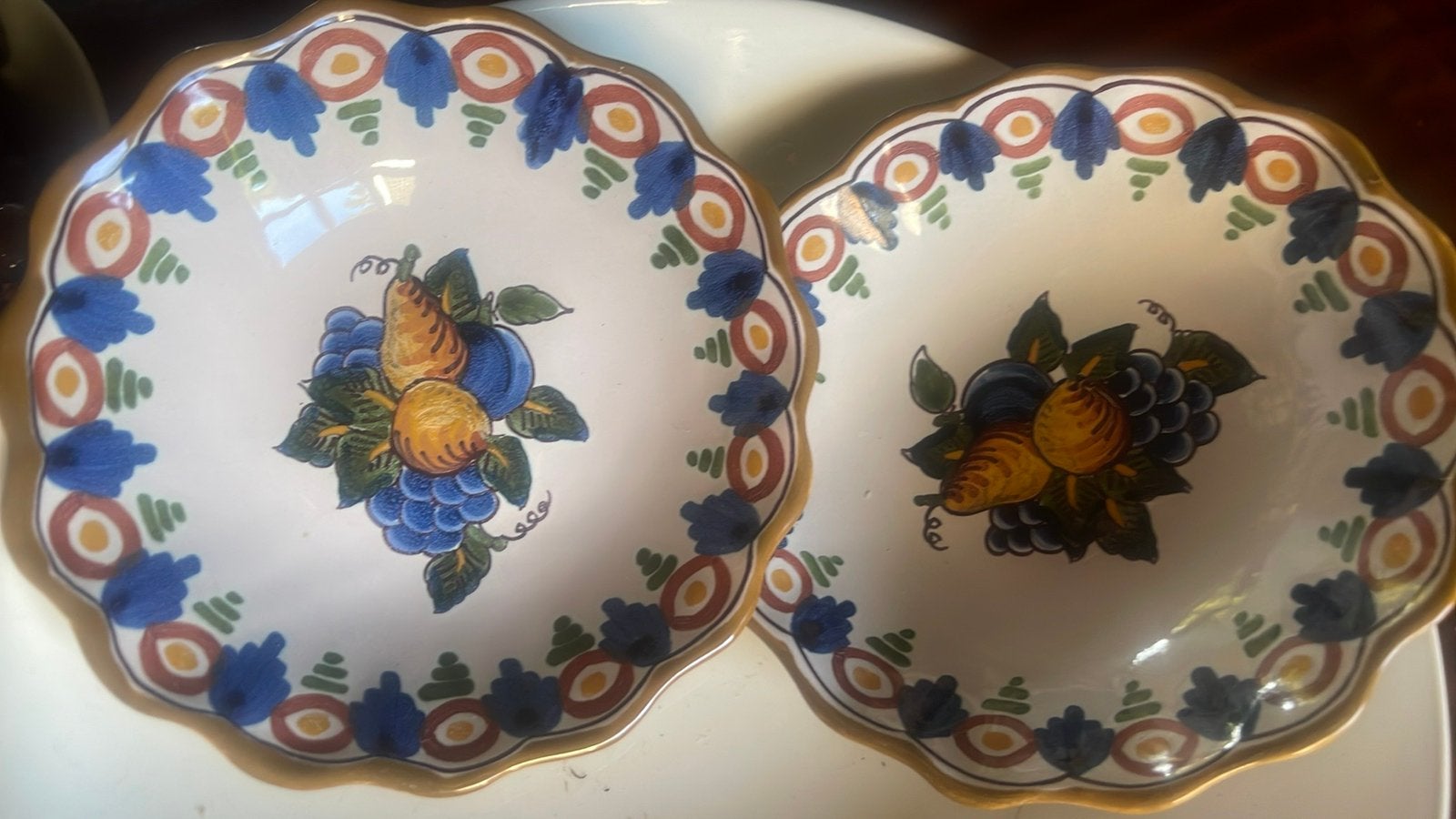 Makkumer schaaltjes onbeschadigd 15cm diameter, Antiek en Kunst, Ophalen of Verzenden