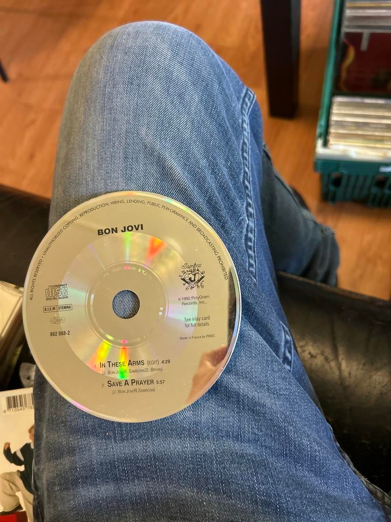 Bon Jovi - In These Arms / Save A Prayer CD Single, Cd's en Dvd's, Cd Singles, Gebruikt, Ophalen of Verzenden