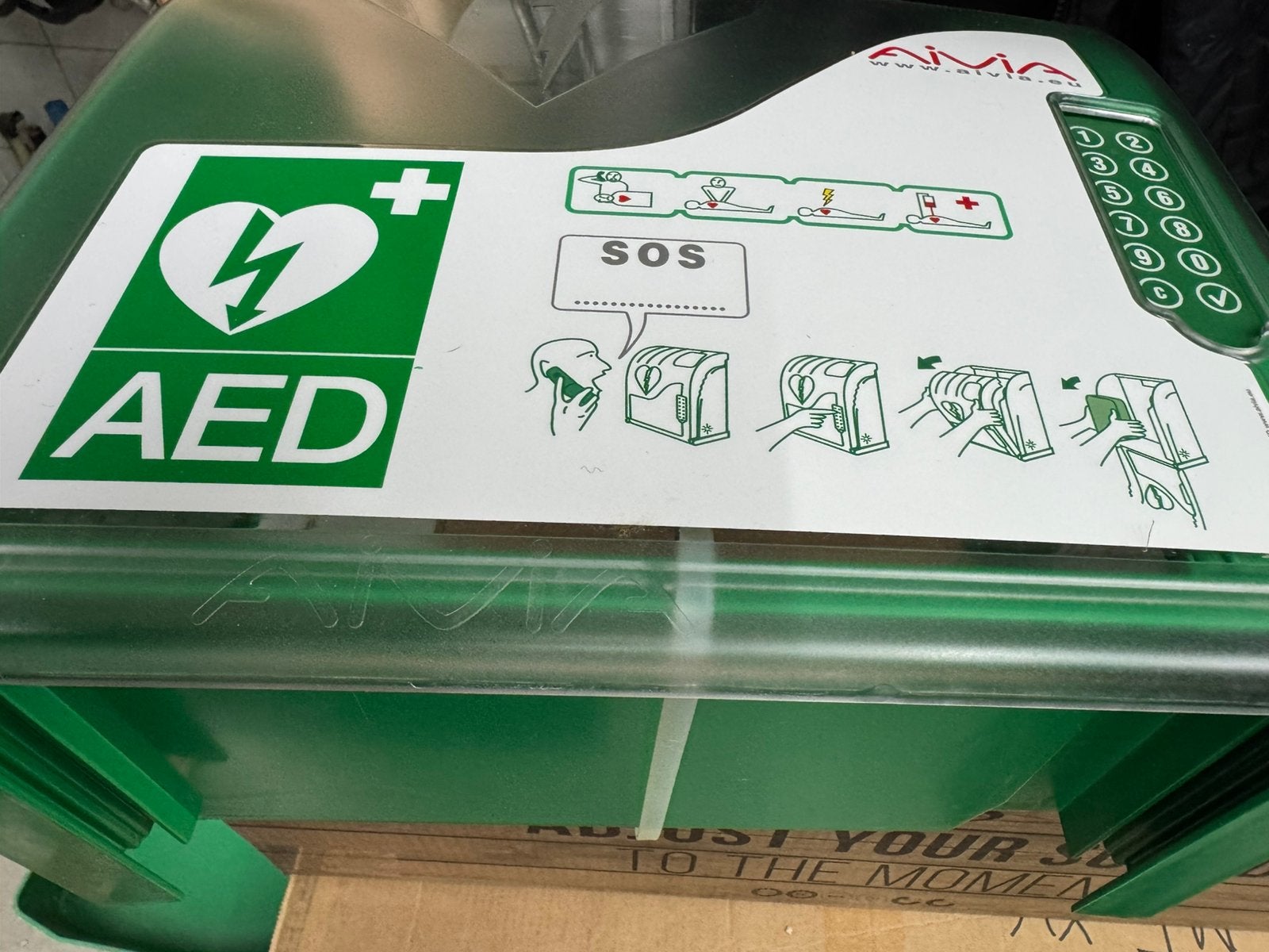 AED buitenkast met pincode, NIEUW!, AIVIA 210., Ophalen of Verzenden, Nieuw
