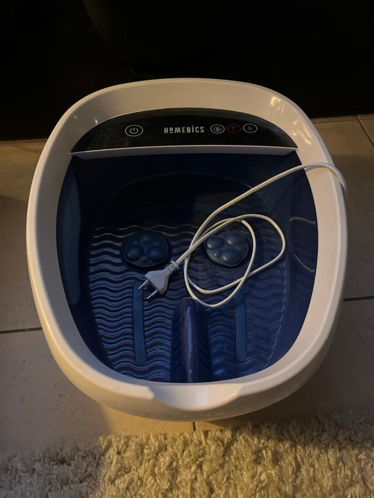 HoMedics Voetenbad met Massagefunctie, Witgoed en Apparatuur, Persoonlijke-verzorgingsapparatuur, Ophalen, Gebruikt, Hand- en Voetverzorging