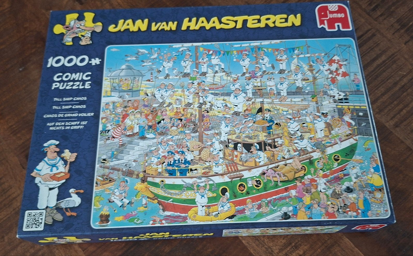 van Haasteren Tall Ship Chaos puzzel, Ophalen of Verzenden, 500 t/m 1500 stukjes, Zo goed als nieuw, Legpuzzel