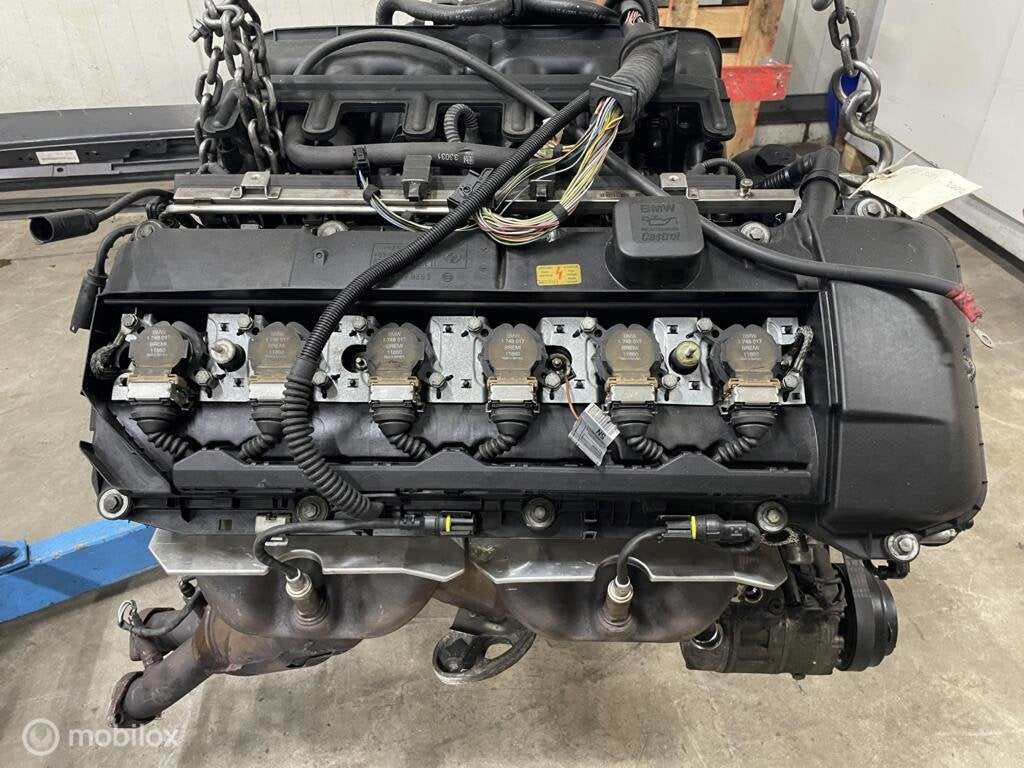 Benzinemotor m54 BMW 3-serie 330I E46 ('98-'05), Ophalen, Gebruikt, BMW, BMW