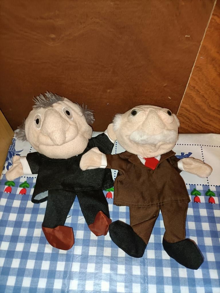 Waldorf en Stattler handpop Oude mannetjes The Muppets, Kinderen en Baby's, Speelgoed | Knuffels en Pluche, Ophalen of Verzenden