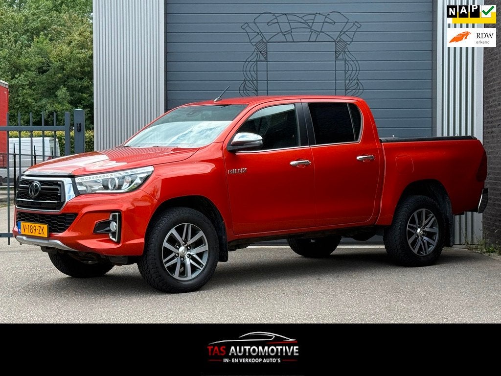 Toyota HiLux 2.4 D-4D-F Double Cab Executive 1e EIG / NAP, Auto's, Automaat, Gebruikt, Euro 6, 4 cilinders