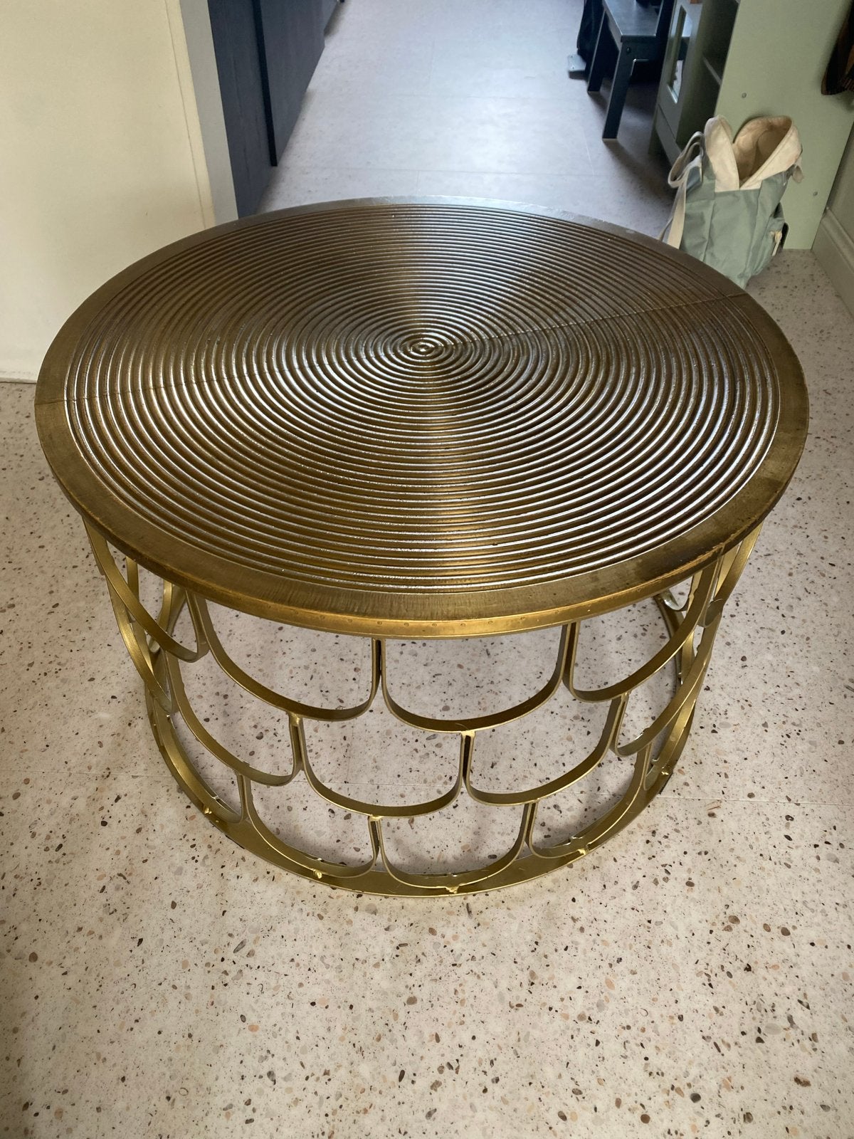 Gouden Salon Tafel van Loods5, Ophalen, Gebruikt, 100 tot 150 cm, Rond