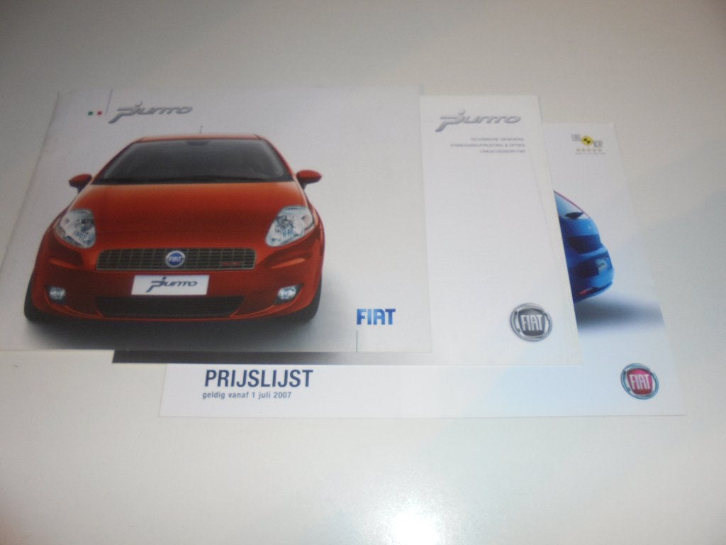 brochure Fiat Punto  2006, Ophalen of Verzenden, Zo goed als nieuw, Overige merken