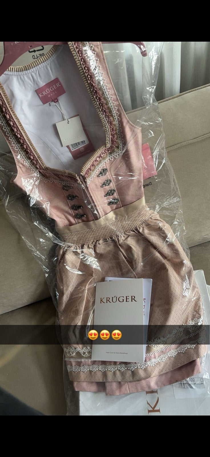 Kruger dirndl met blouse, Ophalen of Verzenden, Zo goed als nieuw