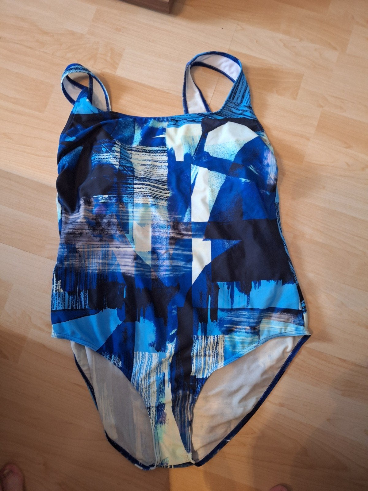 Blauw badpak, Blauw, Ophalen of Verzenden, Zo goed als nieuw, Ulla Popken