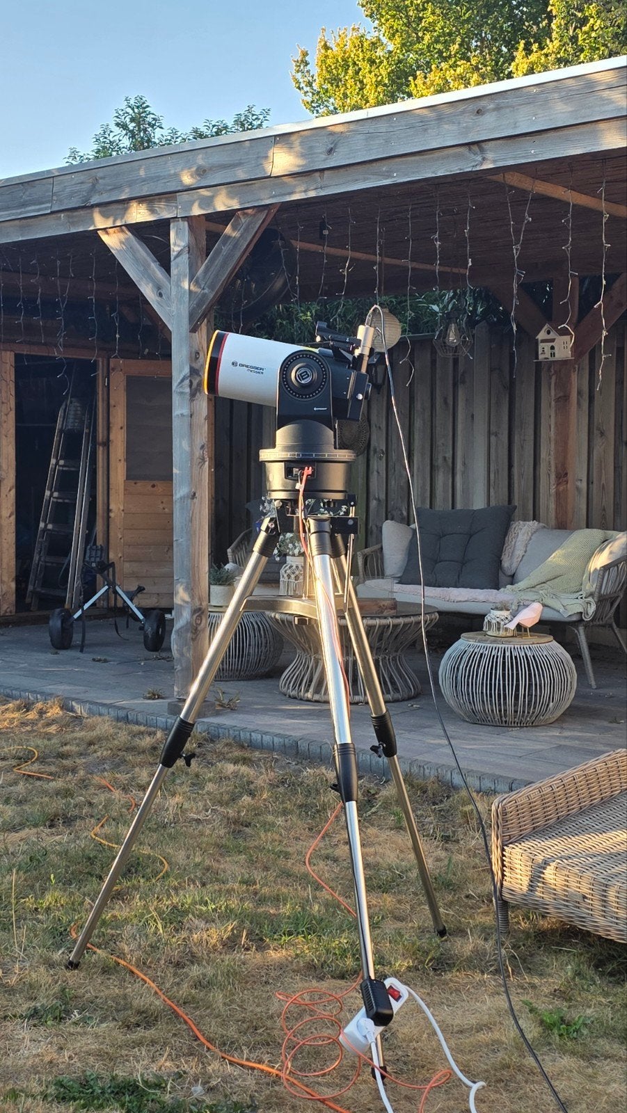 Bresser Messier MCX-127 Telescoop met GoTo en complete set, Ophalen, 80 tot 200 mm, Met statief, Spiegeltelescoop (reflector)