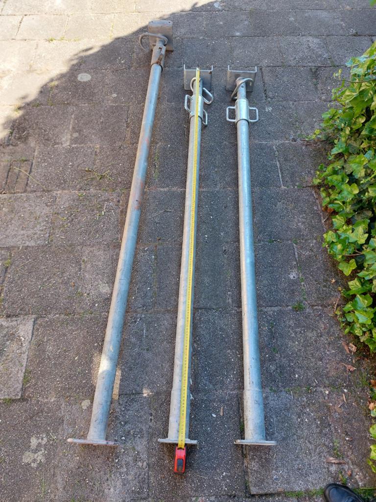 Te koop bouw stempels, Doe-het-zelf en Verbouw, Steigers, Ophalen, Overige typen, Minder dan 2 meter
