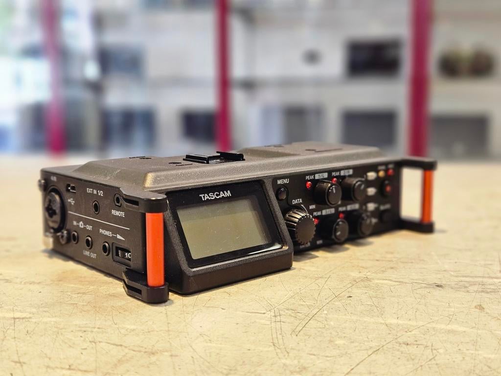 Tascam DR-70D 4-kanaals audio recorder voor DSLR, Gebruikt, Tascam, Ophalen of Verzenden, Tascam
